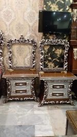 Cwi carved bed set - Image 6