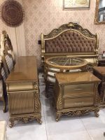 Solid Cushion Bed Set