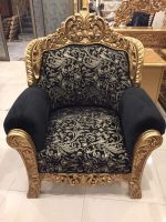 Chinioty Fully Wooden Sofa Set - Image 2