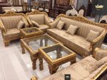 Unique Hand Carved Sofa Set