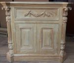 Elegant Nawaz Hand-Carved Wooden Bed - Image 3