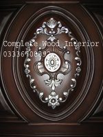 Elegant Nawaz Hand-Carved Wooden Bed - Image 12