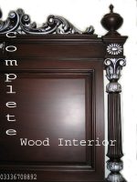 Elegant Nawaz Hand-Carved Wooden Bed - Image 9