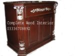 Elegant Nawaz Hand-Carved Wooden Bed - Image 7