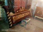 Royal Carved ,Rasywal Bed set - Image 10