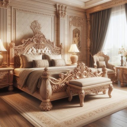 Majestic Comfort Carved Bed